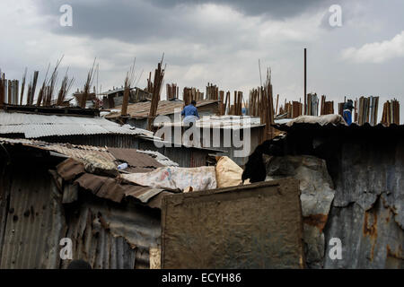 Mercato di Addis Abeba, Etiopia Foto Stock