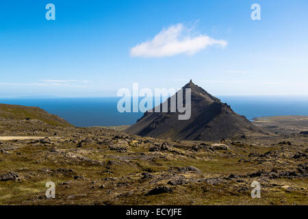 Stapafell Vulcano Islanda Foto Stock