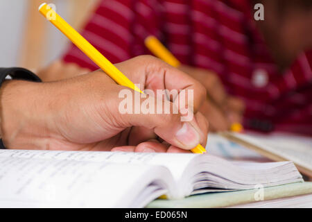 Indian college amici Studio Foto Stock