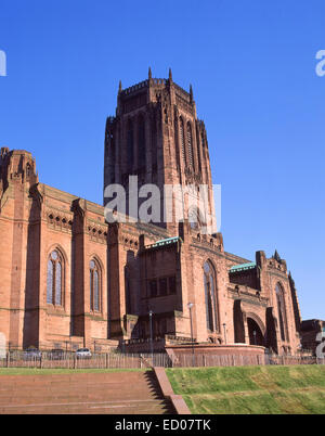 Liverpool Cathedral, St James's Mount, Liverpool, Merseyside England, Regno Unito Foto Stock