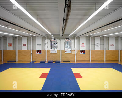 Dartford Judo Club Dojo, Dartford, Regno Unito. Architetto: Rendere Ltd, 2006. Foto Stock