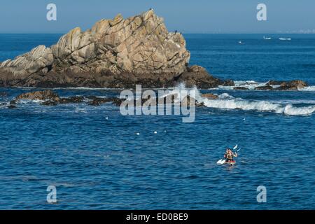 Francia, Morbihan, Saint Pierre Quiberon, vicino porto Portivy Foto Stock