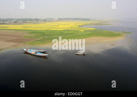 Dacca 22 dicembre 2014. Il paesaggio del Bangladesh. Foto Stock