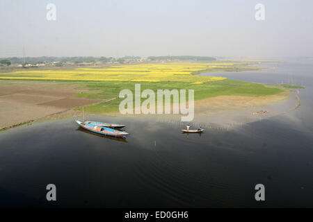 Dacca 22 dicembre 2014. Il paesaggio del Bangladesh. Foto Stock