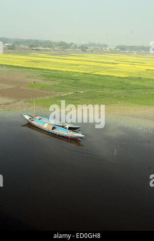 Dacca 22 dicembre 2014. Il paesaggio del Bangladesh. Foto Stock