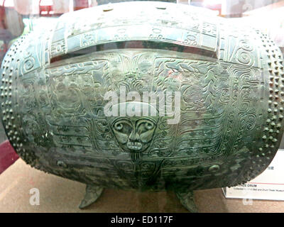 Antico tamburo Tower Museum Xian Cina Foto Stock