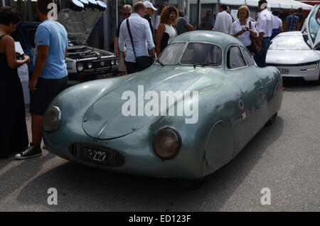 Porsche tipo 64 a Schloss Dyck Classic giorni 2014, Germania Foto Stock