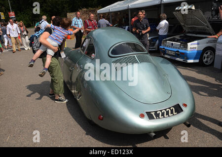 Porsche tipo 64 a Schloss Dyck Classic giorni 2014, Germania Foto Stock