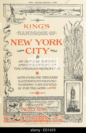 King's Handbook of New York City Foto Stock