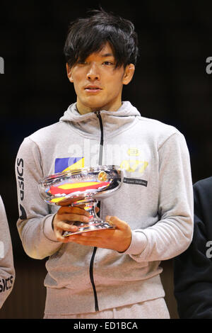 Nd Yoyogi palestra, Tokyo, Giappone. 23 dic 2014. Sosuke Takatani, dicembre 23, 2014 - Wrestling : Tutti Japan Wrestling campionato a seconda palestra di Yoyogi, Tokyo, Giappone. © Shingo Ito AFLO/sport/Alamy Live News Foto Stock