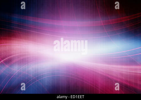 Blu e Rosso Grunge sfondo astratto Foto Stock