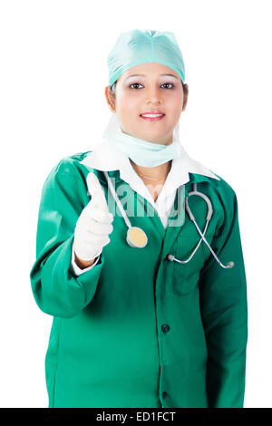 Indian Medico Chirurgo medico Foto Stock