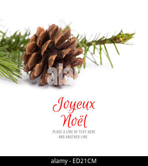 Immagine composita di joyeux noel Foto Stock