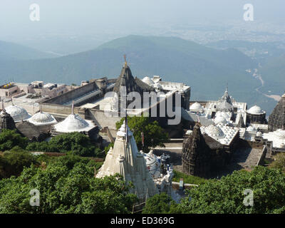 Tempio jain a junagadh in Gujarat india Foto Stock