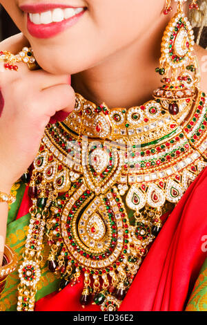 1 Bengali sposa lady Wedding Foto Stock