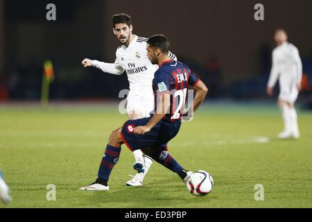 Marrakech, Marocco. Xx Dec, 2014. Isco (reale) Calcio/Calcetto : Club FIFA World Cup Marocco 2014 partita finale tra il Real Madrid CF 2-0 CA San Lorenzo de Almagro al Grand Stade de Marrakech in Marrakech, Marocco . © Mutsu Kawamori/AFLO/Alamy Live News Foto Stock