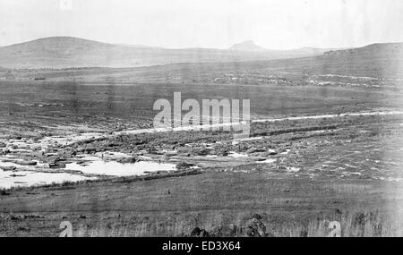 Il Vittoriano di attraversamento del fiume a Rorke Drift del sito della famosa guerra Zulu battaglia Foto Stock