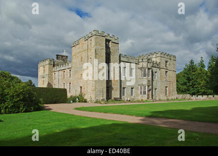 Esterno di Chillingham Castle, Northumberland, England, Regno Unito Foto Stock