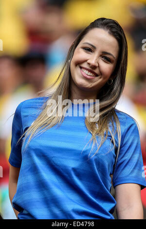 2014 FIFA World Cup - Camerun v Brasile - Atmosfera - Giorno 12 dove: Brasilia DF, Brasile quando: 23 Giu 2014 Foto Stock