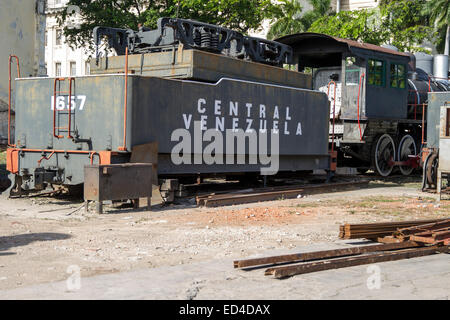 Centro di Venezuela Treno auto rotta Foto Stock