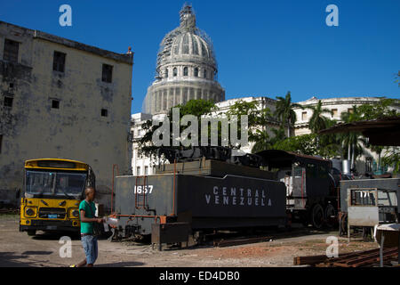 Centro di Venezuela Treno auto rotta Foto Stock