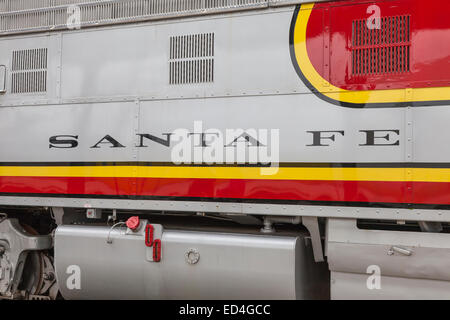 Galveston Railroad Museum a Galveston, Texas. Foto Stock