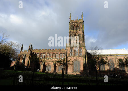 Woverhampton West Midlands UK - San Pietro Chiesa Collegiata è la chiesa parrocchiale di Wolverhampton Foto Stock