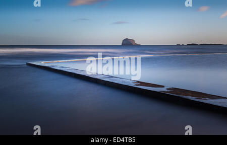 A North Berwick e Bass Rock Foto Stock