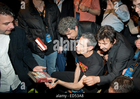 Uri Geller al Maestro di Magia, Italia Foto Stock