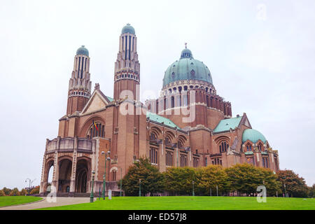 La basilica nazionale del Sacro Cuore a koekelberg, Belgio Foto Stock