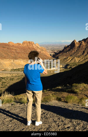 Green River USA Utah Foto Stock