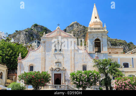 Taormina, Sicilia Foto Stock