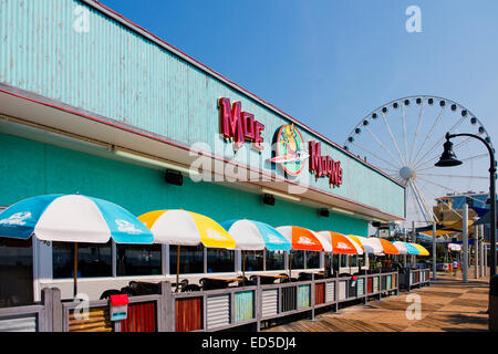 Moe Lune Ristorante e Bar in Myrtle Beach, Carolina del Sud, STATI UNITI D'AMERICA Foto Stock