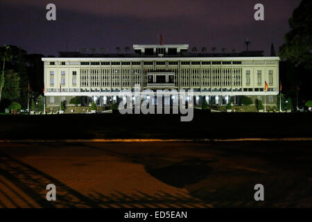 Indipendenza palazzo nella città di Ho Chi Minh, Vietnam Foto Stock