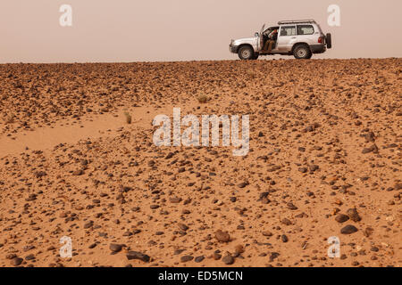 Erg Chegaga. Deserto del Sahara. Il Marocco. Il Nord Africa. Africa Foto Stock