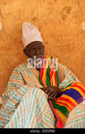 Gambarrana Yahaya Wuni (Paramount chief), Gambaga, Ghana Foto Stock