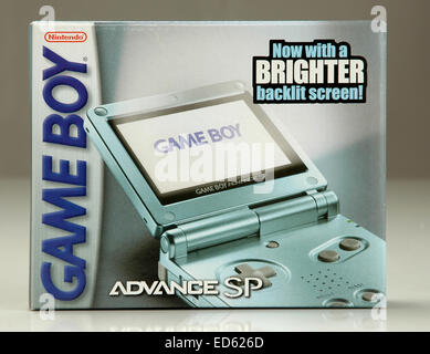 Nintendo console game boy box Foto Stock