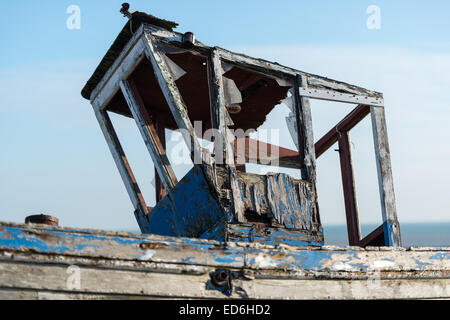 Cattura da Dungeness nel Kent Foto Stock