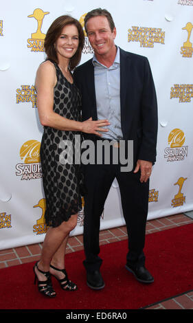 Saturn Awards 2014 - Arrivi con: Susan Walters,Linden Ashby dove: Los Angeles, California, Stati Uniti quando: 26 Giu 2014 Foto Stock