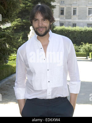 Ballerino spagnolo di flamenco Joaquin Cortes assiste un photocall per il suo spettacolo "Gitano" con: Joaquin Cortes dove: Madrid, Spagna Quando: 27 Giu 2014 Foto Stock