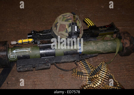 Il Matador light anti-serbatoio arma (NLAW). Foto Stock