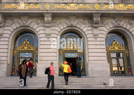 Esterno San Francisco municipio edificio Foto Stock