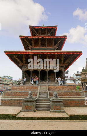 Hari Shankar tempio, Tempio di Taleju, Taleju Campana, Degutalle Tempio a Durbar Square di Patan Degutalle Tempio a Durbar Square. Foto Stock