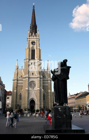 Il nome di Maria la Chiesa in Novy Sad, Serbia. La chiesa è conosciuta localmente come la cattedrale. Foto Stock