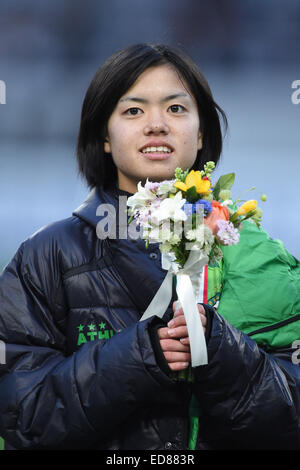 Tokyo, Giappone. 1a gen, 2015. Yui Hasegawa (Beleza) calcio /Soccer : trentaseiesima Imperatrice Cup tutto il Giappone Calcio femminile campionato a Ajinomoto Stadium a Tokyo in Giappone . © AFLO SPORT/Alamy Live News Foto Stock