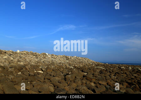 Rocky Saint Martins Isola del Bangladesh Foto Stock