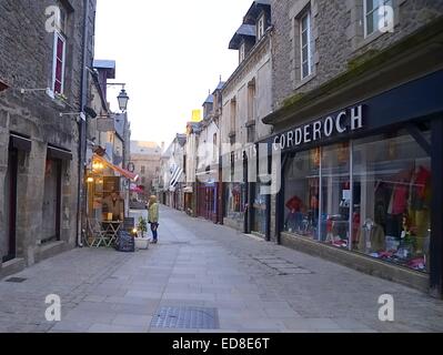 Guérande, città medievale situata nel dipartimento di Loire-Atlantique nella Francia occidentale Foto Stock