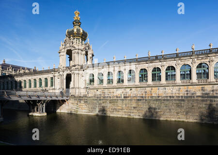 Ingresso di Zwinger Foto Stock