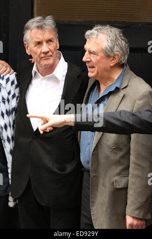 Monty Python photocall al London Palladium dotato: Michael Palin dove: Londra, Regno Unito quando: 30 Giu 2014 Foto Stock