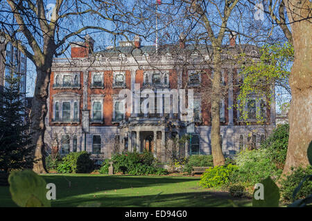 Londra, Manchester Square Hertford House, casa della Wallace Collection Foto Stock